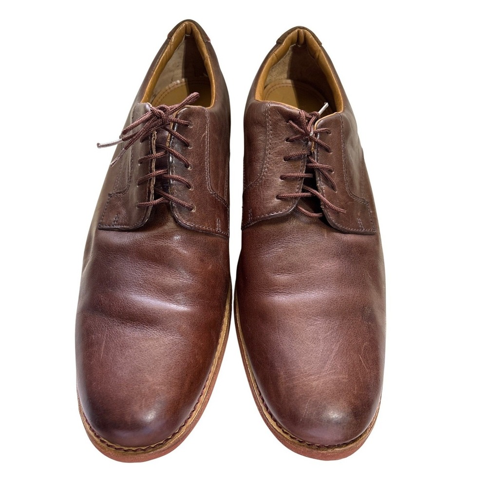 Sebago Mens Leather Dress Shoes Brown Lace Up Oxford Casual Business 13